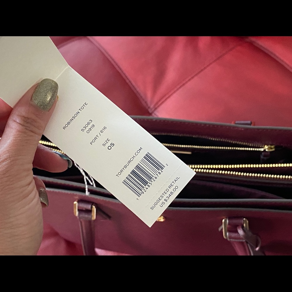 TORY BURCH ROBINSON TOTE💕💕 - Picture 8 of 8